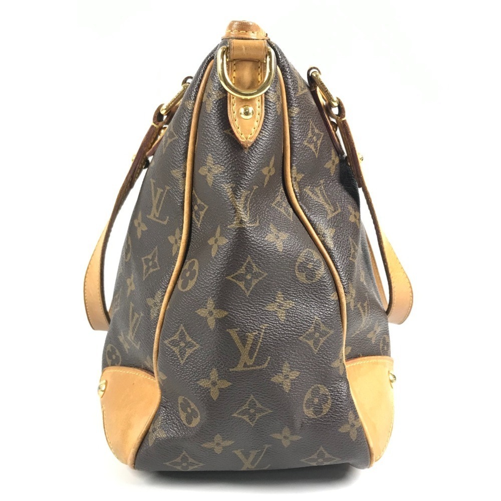 LOUIS VUITTON Authentic Brown Monogram Canvas Shoulder Bag - Picture 3 of 16